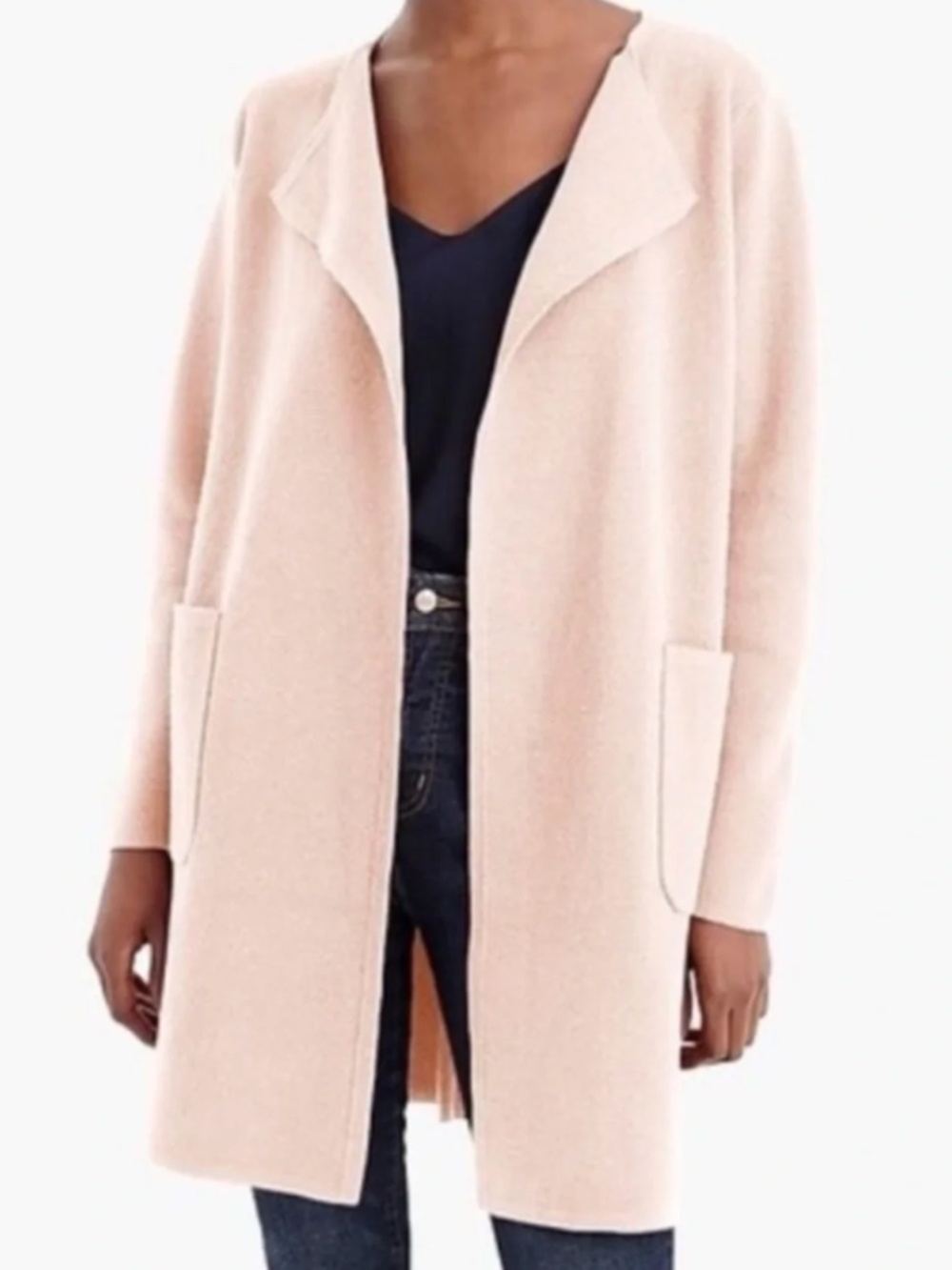 NWT J Crew Juliette Collarless Sweater